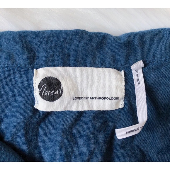 •SOLD• Anthropologie Floreat Bedtime Sleep Pajamas - Picture 4 of 4